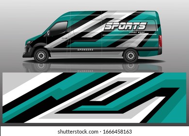 Van Car Wrapping Decal Design