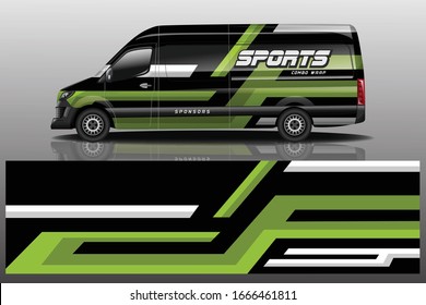 Van Car Wrapping Decal Design