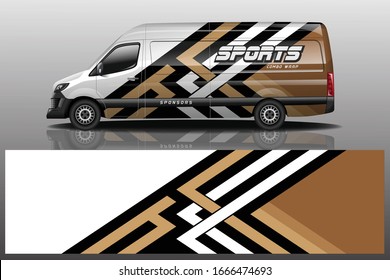 Van Car Wrapping Decal Design