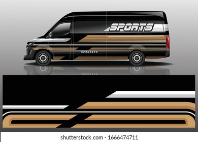 Van Car Wrapping Decal Design