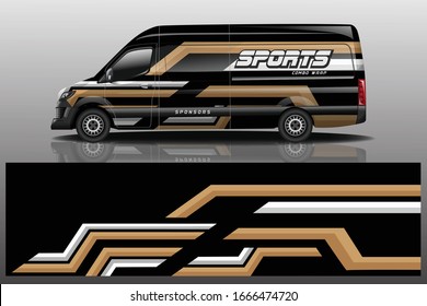 Van Car Wrapping Decal Design