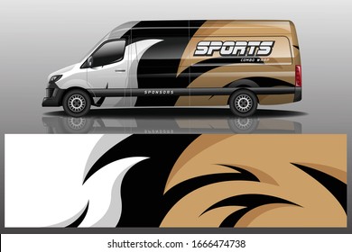 Diseño de la cubierta de envolver de Van Camión