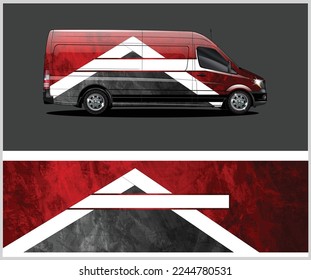 Van Car Wrapping Decal Design