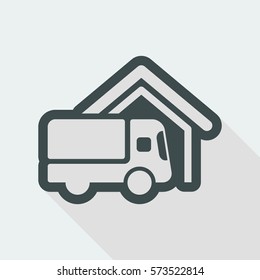 Van delivery icon