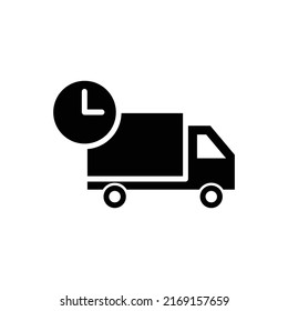 van delivery icon flat style trendy stylist simple