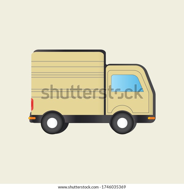 van delivery,  Product goods shipping transport.\
Fast service truck.