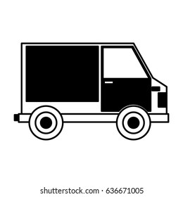 van delivery service icon