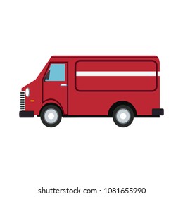 Van delivery vehicle