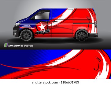 Van Graphic vector. abstract curved shape with camouflage background