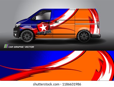 Van Graphic Vector Abstract Curved Shape Stock Vector (Royalty Free ...