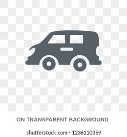 Van icon. Van design concept from  collection. Simple element vector illustration on transparent background.