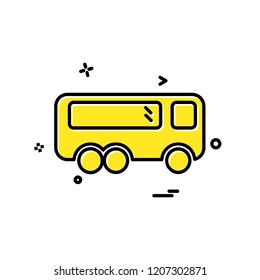 Van icon design vector