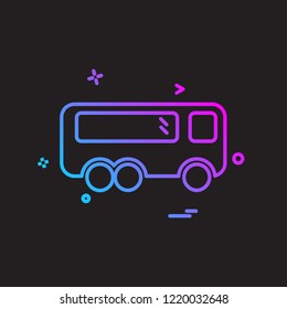Van icon design vector