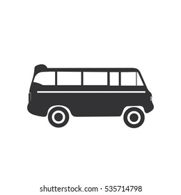 Van Icon illustration isolated vector sign symbol