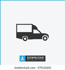 van icon illustration isolated vector sign symbol