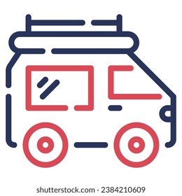 Van icon illustration, for uiux, infographic, etc