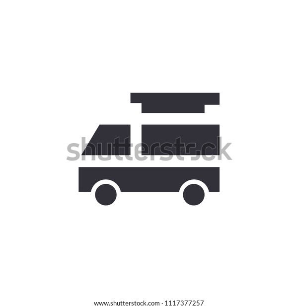 Van icon isolated on white background.\
Vehicle symbol modern, simple, vector, icon for website design,\
mobile app, ui. Vector\
Illustration