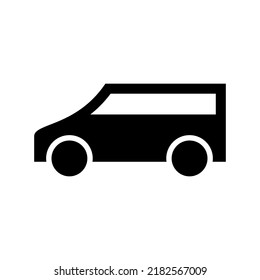 icono de van o logotipo símbolo de signo aislado ilustración vectorial de alta calidad estilo negro iconos vectoriales
