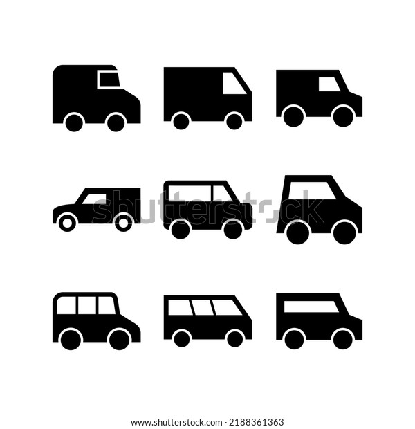 van icon or\
logo isolated sign symbol vector illustration - Collection of high\
quality black style vector\
icons\
