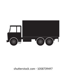 Van icon.Web and monile