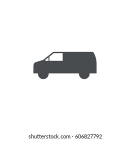 van icon. sign design