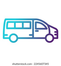 Van icon, suitable for a wide range of digital creative projects. Happy creating.