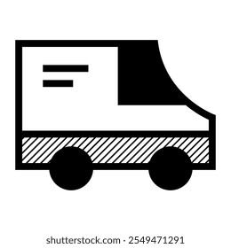 Van icon. Transportation icon. Mini Van icon