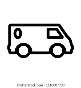 Van Icon vector