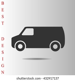 Van Icon Vector