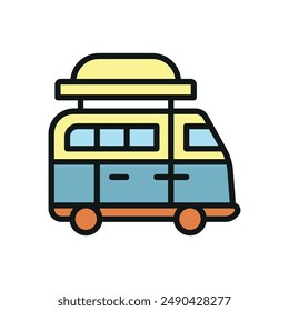 Van icon vector design templates simple and modern concept