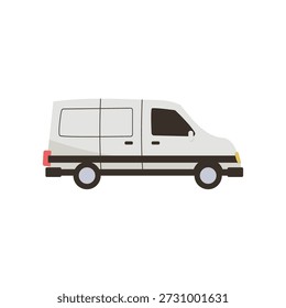 Ícone Van, van ilustração vetor, van clip art van, van clip art, entrega carro transporte ícone do veículo para logística de transporte e serviço de correio
