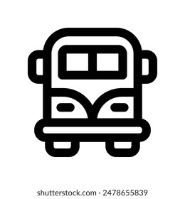 van icon. vector line icon for your website, mobile, presentation, and logo design.