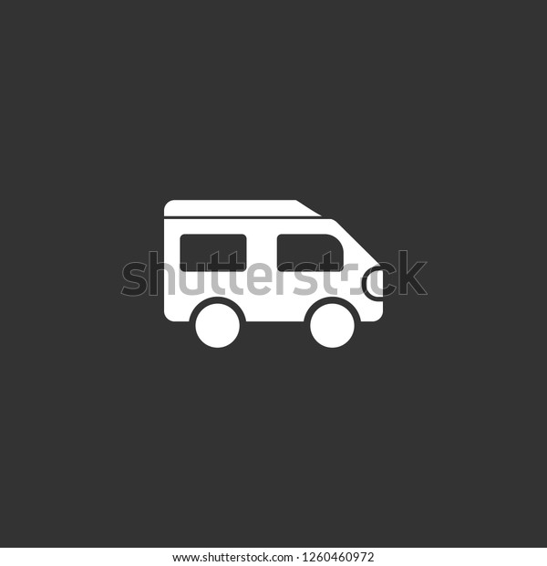 van icon vector. van sign on black background. van
icon for web and app