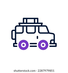 icono de van para tu sitio web, móvil, presentación y diseño de logotipo.