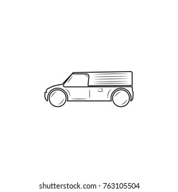 van line Icon on white background