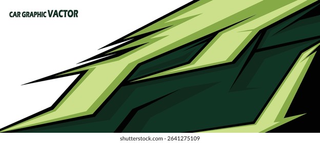van livery design vector. abstract race style background with shattered glass concept for vehicle vinyl sticker wrap
