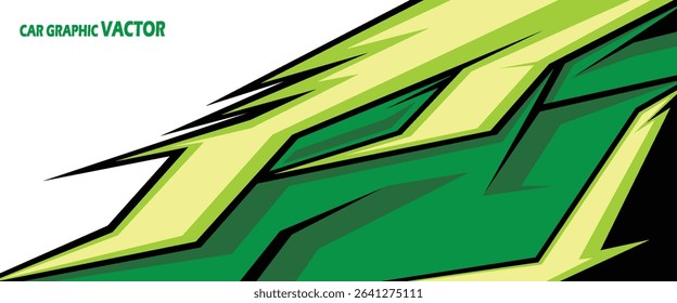van livery design vector. abstract race style background with shattered glass concept for vehicle vinyl sticker wrap
