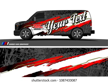 Van Livery graphic vector