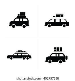 Van Logistics and Transport Icons