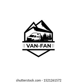 Van Logo Image Vector Design Template