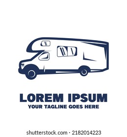 Van logo and Travel. Van logo and Travel logo template
