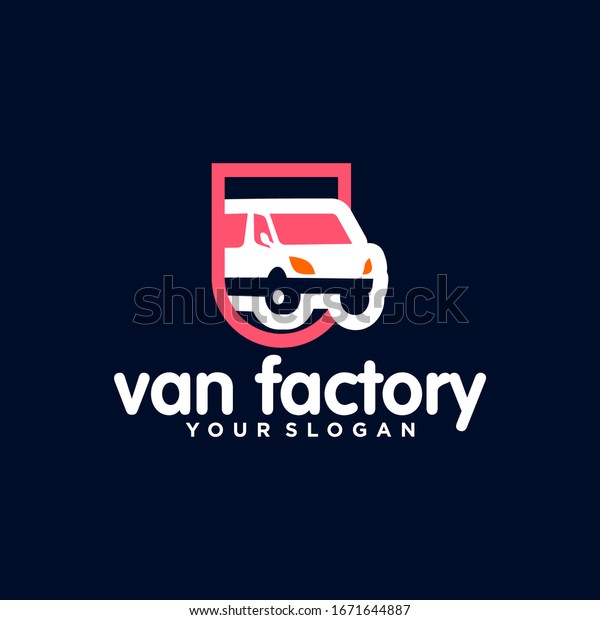 Van Logo Vector Design\
Template