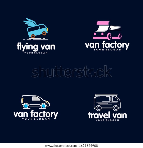 Van Logo Vector Design\
Template