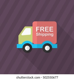 Van and Shipping icon