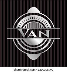 Van silvery badge