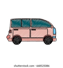 Van transport vehicle