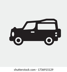 van vector icon illustration sign