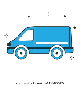 Van Vector Illustration Icon Design