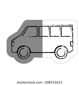 van vehicle icon