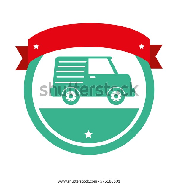 van vehicle isolated\
icon